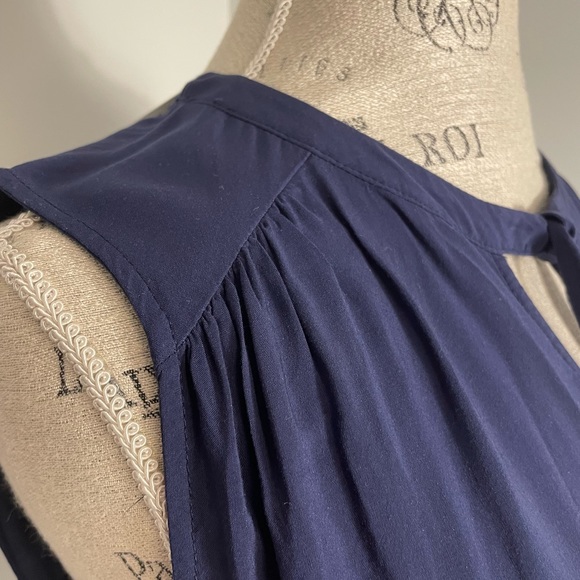 Old Navy sleeveless mini dress dark blue navy color size M - Picture 5 of 6